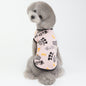 Pet Spring And Summer New Style Cotton Vest Teddy Dog Clothes One Generation Piggy Print Vest
