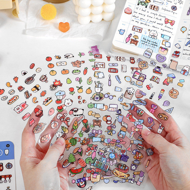 PET Sticker Life Gadget Journal Decoration