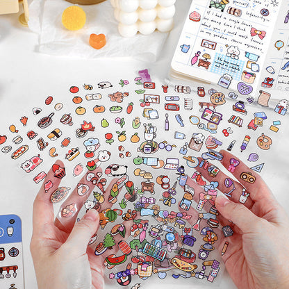 PET Sticker Life Gadget Journal Decoration