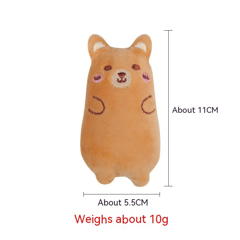 Pet Cat Plush Toy Bite Toy Catnip Pet Supplies