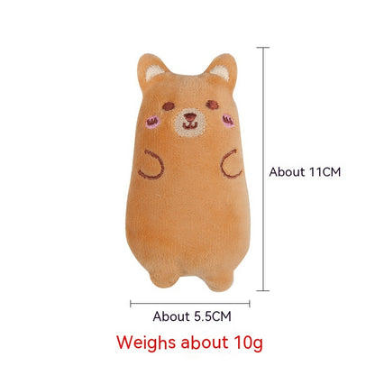 Pet Cat Plush Toy Bite Toy Catnip Pet Supplies