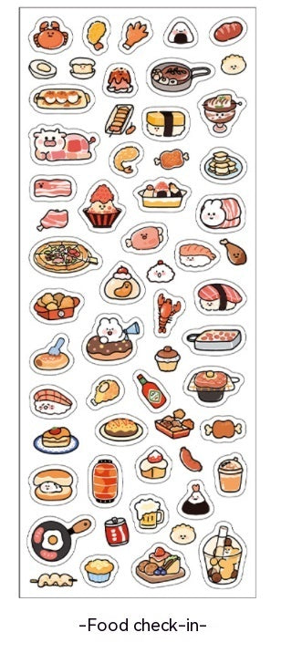 PET Sticker Life Gadget Journal Decoration