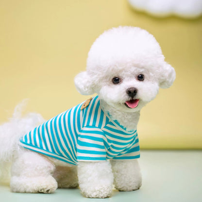 Summer Pet Dog Clothes Breathable T-shirt