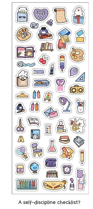 PET Sticker Life Gadget Journal Decoration